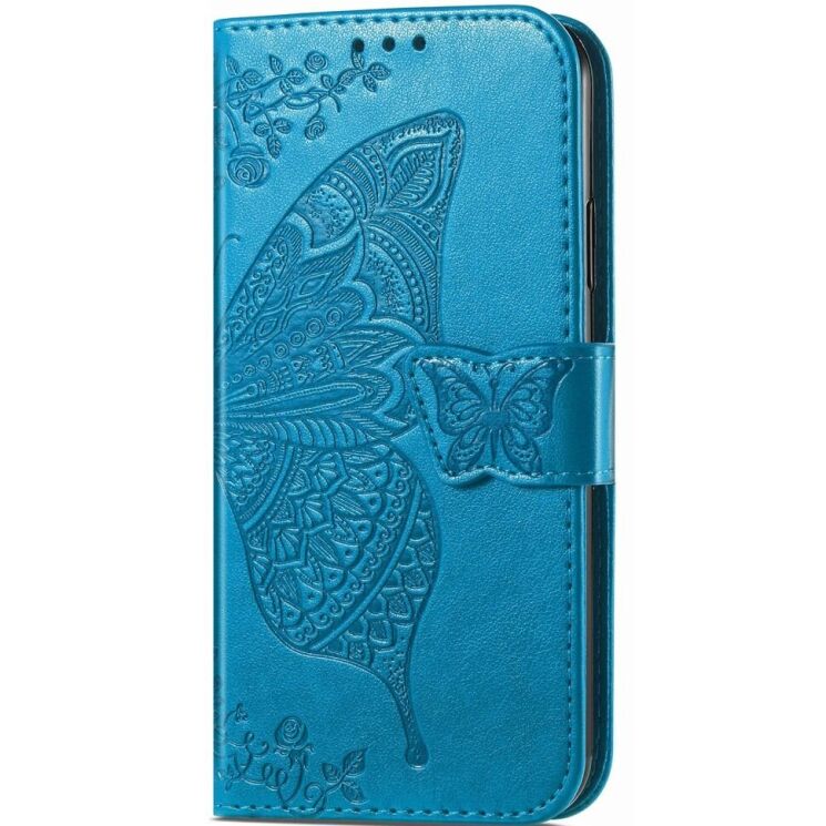 Чехол UniCase Butterfly Pattern для Samsung Galaxy A24 (A245) - Blue: фото 4 из 8