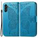 Чехол UniCase Butterfly Pattern для Samsung Galaxy A24 (A245) - Blue (322359L). Фото 1 из 8