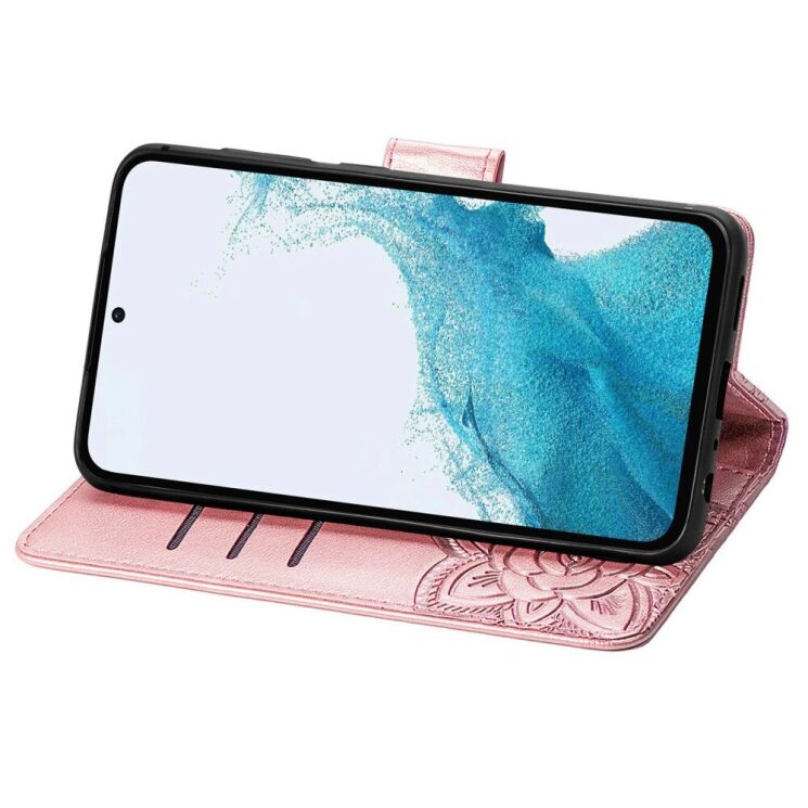 Чехол UniCase Butterfly Pattern для Samsung Galaxy A36 (A366) / A56 (A566) - Rose Gold: фото 3 из 10