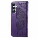 Чехол UniCase Butterfly Pattern для Samsung Galaxy M15 (M156) - Dark Purple (349533DV). Фото 5 из 8