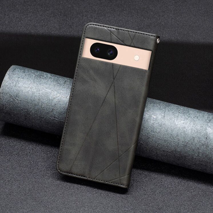 Чехол UniCase Geometric Pattern для Google Pixel 8A - Black: фото 4 из 8