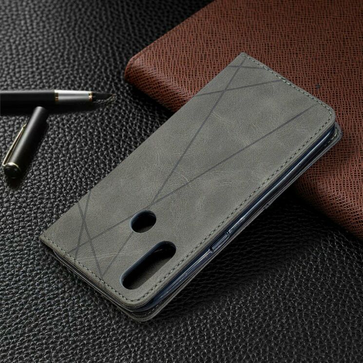 Чохол-книжка з кишеньками UniCase Geometric Pattern для OPPO A31 - Grey: фото 9 з 10