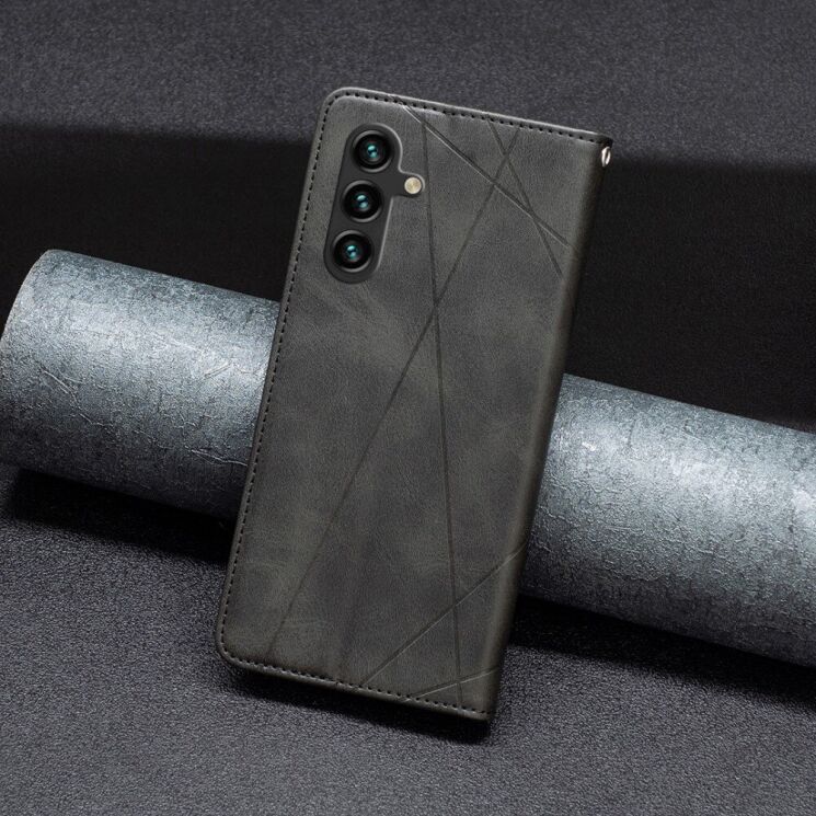 Чохол UniCase Geometric Pattern для Samsung Galaxy A16 (A165) - Black: фото 5 з 8