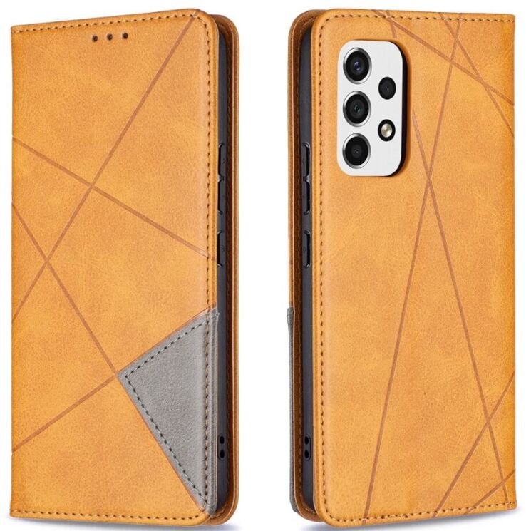 Чехол UniCase Geometric Pattern для Samsung Galaxy A53 (A536) - Brown: фото 2 из 9