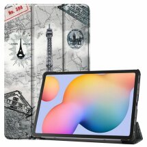 Чехол UniCase Life Style для Samsung Galaxy Tab S6 lite / S6 Lite (2022/2024) - Eiffel Tower: фото 1 из 9