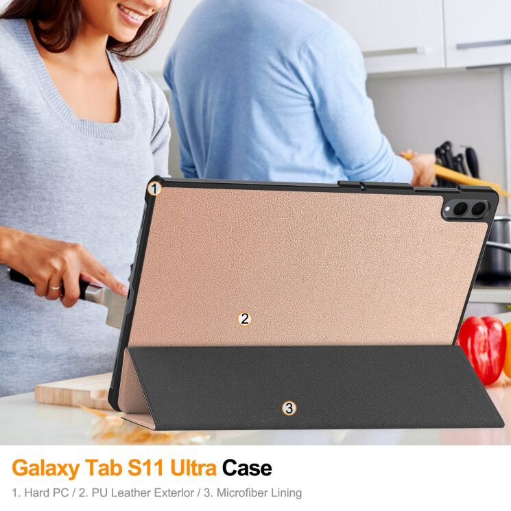Чехол UniCase Slim для Samsung Galaxy Tab S12 Ultra - Black (435704B) Чехол UniCase Slim для Samsung Galaxy Tab S12 Ultra - Black: фото 10 из 10
