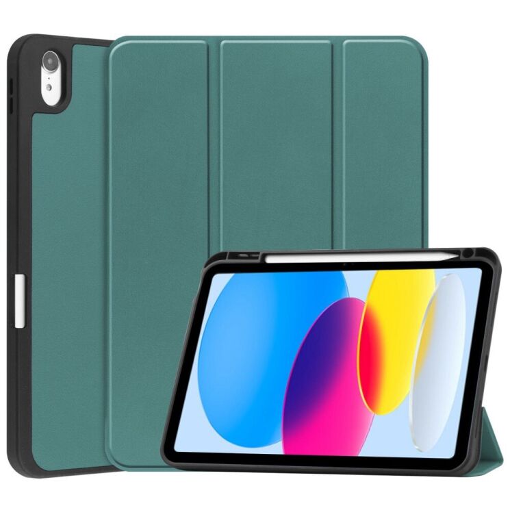 Чехол UniCase Soft UltraSlim для Apple iPad 10.9 (2022) / iPad 11 (2025) - Green: фото 1 из 13