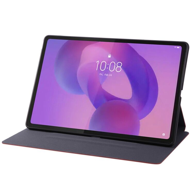Чохол UniCase Stand Cover для Lenovo Idea Tab Plus - Red: фото 3 з 6
