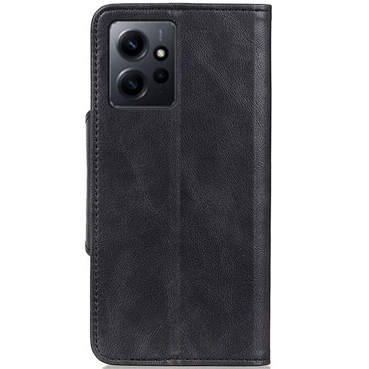Чехол UniCase Vintage Wallet для Xiaomi Redmi Note 12 - Black: фото 6 из 8