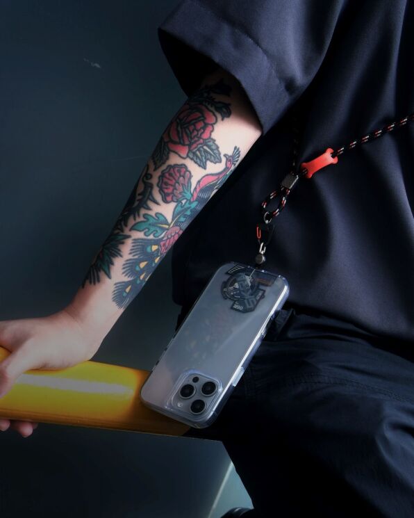 Держатель ремешка для телефона SKINARMA EKHO - Black: фото 4 из 4