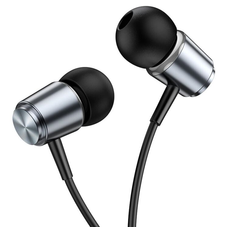 Гарнітура Hoco M108 - Metal Grey: фото 2 з 6