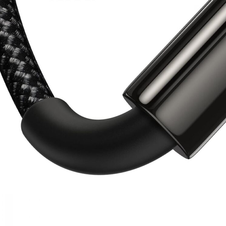 Кабель Baseus Tungsten Gold USB to Type-C (100W, 1m) CAWJ000001 - Black (896278B) Кабель Baseus Tungsten Gold USB to Type-C (100W, 1m) CAWJ000001 - Black: фото 6 з 22