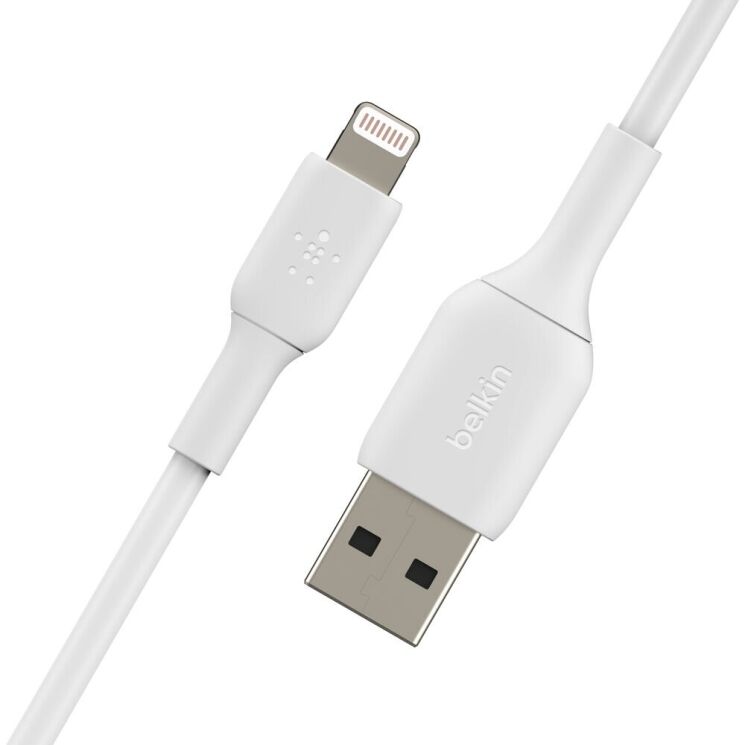 Кабель Belkin PVC USB to Lightning (0.15m) CAA001BT0MWH - White: фото 3 з 5