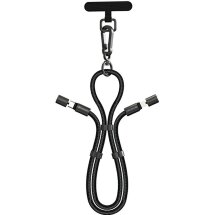 Кабель-ремінець DEVIA Extreme Speed Series Type-C to Lightning 27W (3A, 1.6m) - Black: фото 1 з 1