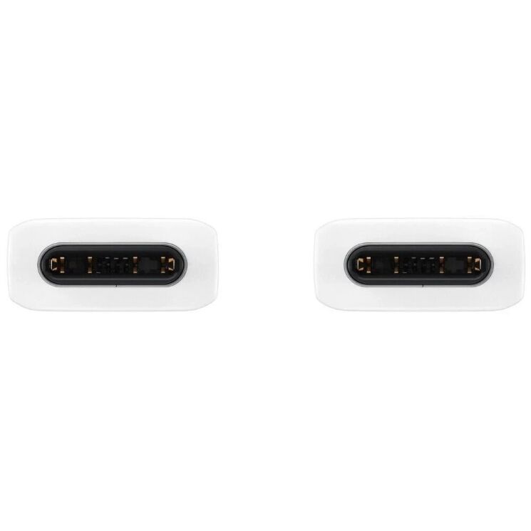 Кабель Samsung USB Type-C to USB Type-C (60 Вт) EP-DA705BWRGRU Технічна упаковка - White: фото 3 з 3