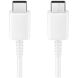 Кабель Samsung USB Type-C to USB Type-C (60 Вт) EP-DA705BWRGRU Технічна упаковка - White (896374W). Фото 2 з 3