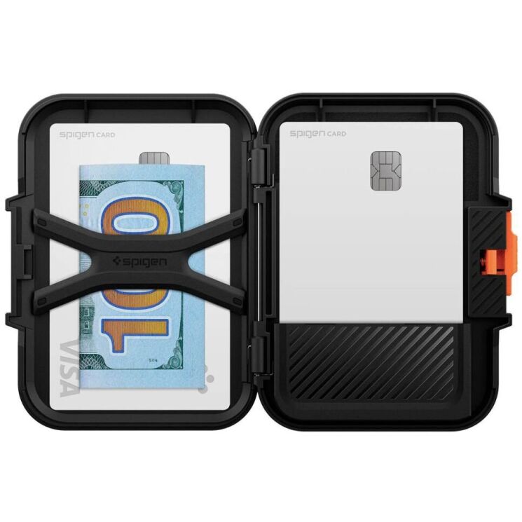 Кардхолдер Spigen (SGP) Lock Fit (MagFit) AFA06031 - Black: фото 10 из 21