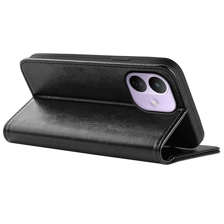 Классический чехол-книжка Deexe Wallet Style для Xiaomi Redmi Note 17 Pro Plus - Black (430603B) Классический чехол-книжка Deexe Wallet Style для Xiaomi Redmi Note 17 Pro Plus - Black: фото 4 из 8