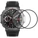 Комплект захисних плівок Deexe Protector Film для Xiaomi Amazfit T-ReX 3 - Black (382709B). Фото 1 з 5