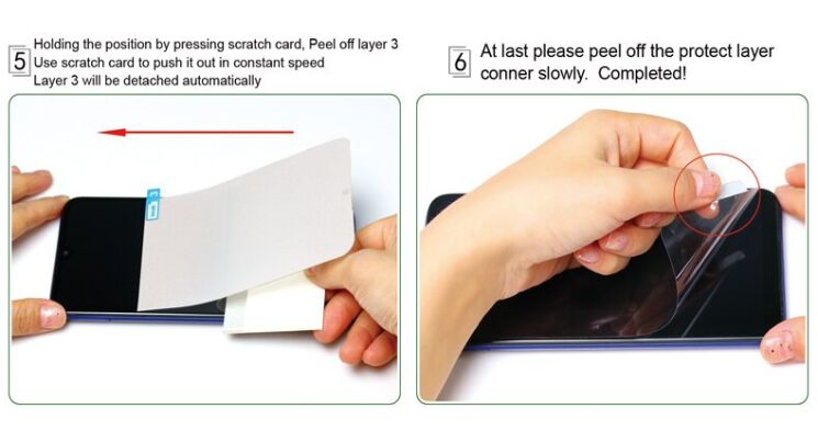 Комплект защитных пленок на заднюю панель IMAK Full Coverage Hydrogel Film для Apple iPhone 11 Pro Max: фото 15 из 17