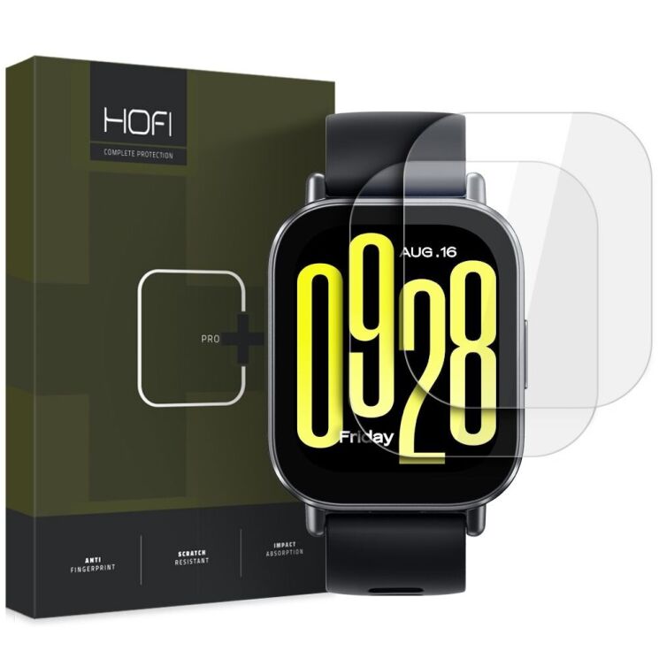 Комплект защитных стекол (2шт) HOFI Glass Pro+ HD (FW) для Xiaomi Redmi Watch 5 Active: фото 1 из 2