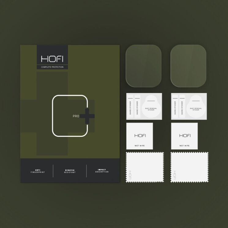 Комплект защитных стекол (2шт) HOFI Glass Pro+ HD (FW) для Xiaomi Redmi Watch 5 Active: фото 2 из 2