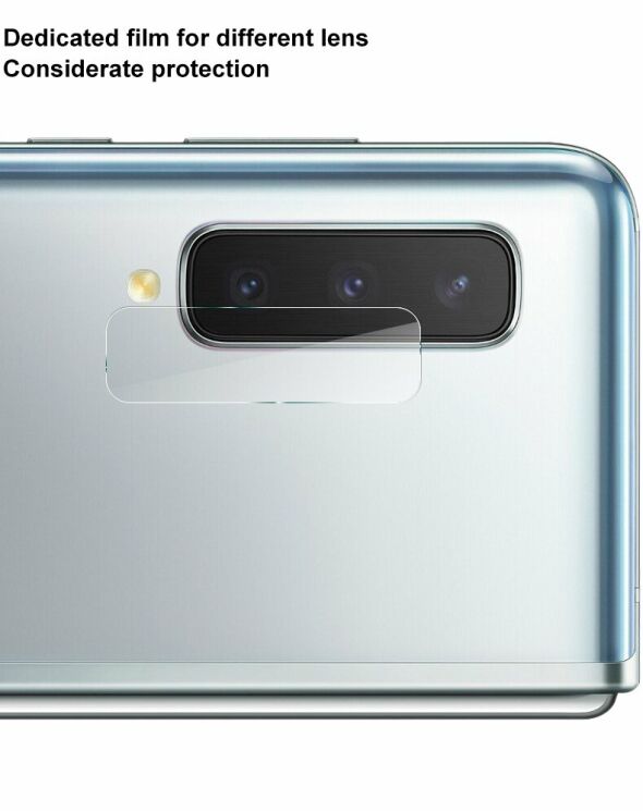 Комплект защитных стекол на камеру IMAK Camera Lens Protector для Samsung Galaxy Fold: фото 7 из 12