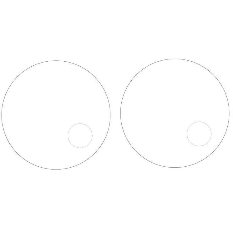 Комплект защитных стекол на заднюю камеру Deexe Camera Lens Protector для OnePlus 11: фото 2 из 5