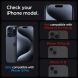 Комплект захисних стекол Spigen (SGP) GLAS.tR EZ Fit Privacy для Apple iPhone 15 Pro (339575B). Фото 3 з 8