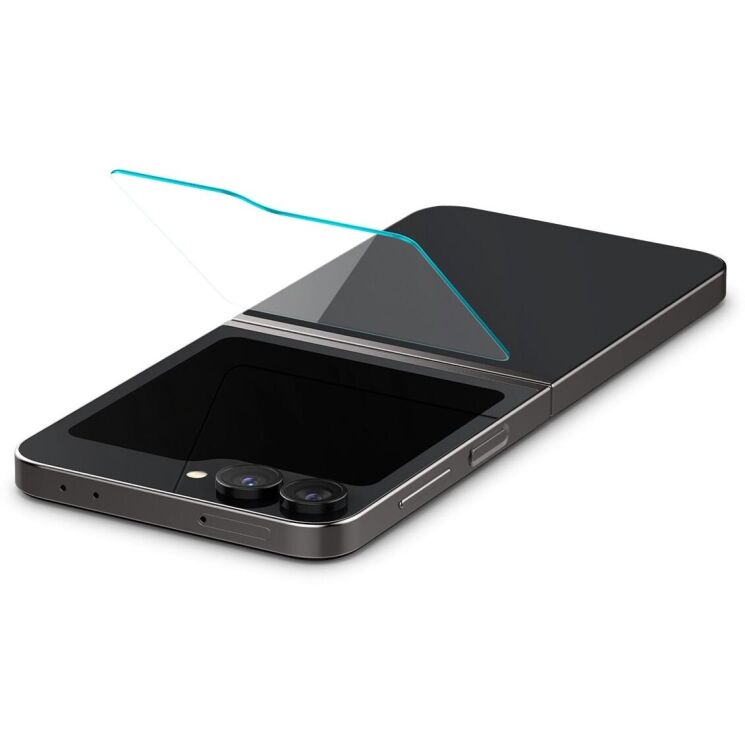 Комплект защитных стекол Spigen (SGP) GLAS.tR EZ Fit Sensor Protected для Samsung Galaxy Flip 6: фото 3 из 12