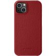Кожаный чехол MELKCO Leather Case для Apple iPhone 15 - Red (329558R)