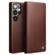 Кожаный чехол QIALINO Classic Case для Samsung Galaxy S25 Ultra (S938) - Dark Brown (374500DZ). Фото 1 из 13