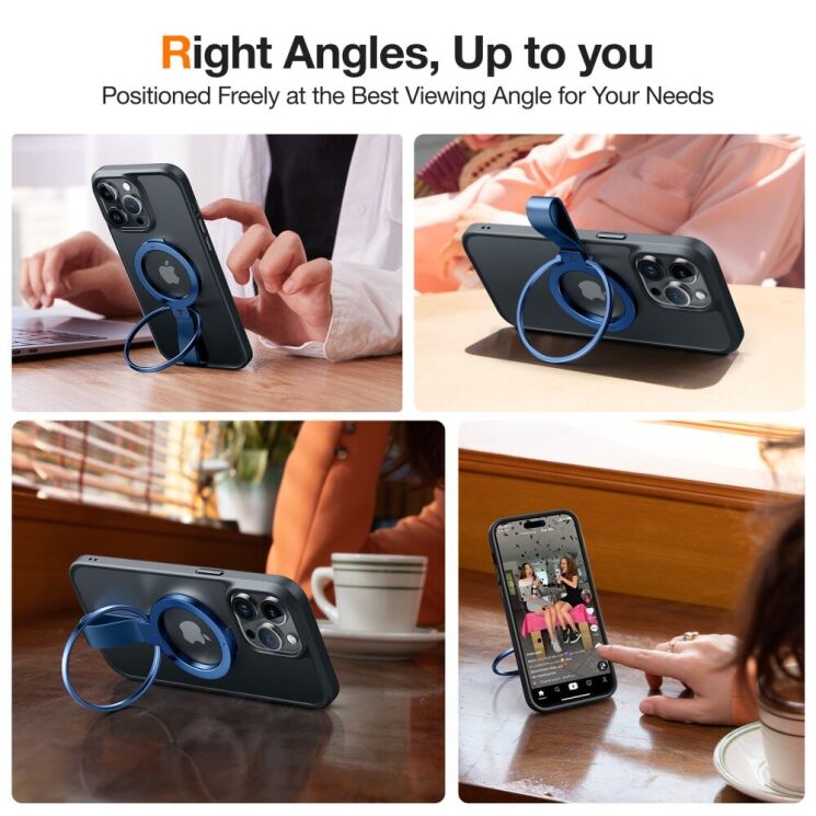 Магнитное кольцо-держатель TORRAS Ostand Ring - Black (981942B) Магнитное кольцо-держатель TORRAS Ostand Ring - Black: фото 4 из 7