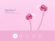 Проводная стерео-гарнитура Xiaomi Piston Fresh Bloom - Pink (G-0897P). Фото 8 з 8