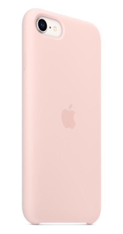 Оригинальный чехол Silicone Case для Apple iPhone SE 2 / 3 (2020 / 2022) / iPhone 8 / iPhone 7 (MN6G3) - Chalk Pink: фото 2 из 2