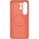 Оригинальный силиконовый чехол Silicone Magnet для Samsung Galaxy S26 Ultra (S948) EF-ES948COEGWW - Coralred (406207O). Фото 5 из 5