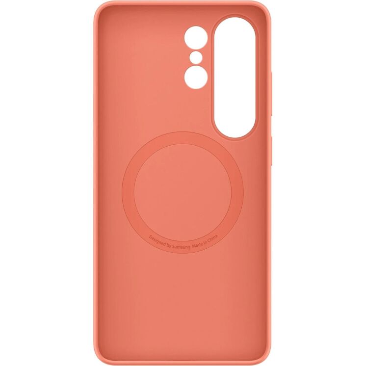 Оригинальный силиконовый чехол Silicone Magnet для Samsung Galaxy S26 Ultra (S948) EF-ES948COEGWW - Coralred: фото 5 из 5
