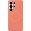 Оригинальный силиконовый чехол Silicone Magnet для Samsung Galaxy S26 Ultra (S948) EF-ES948COEGWW - Coralred (406207O)