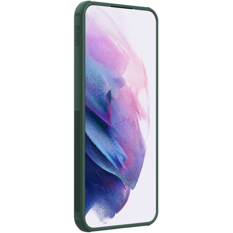 Пластиковий чохол NILLKIN Frosted Shield Pro Magnetic для Samsung Galaxy S24 FE (S721) - Green: фото 4 из 16