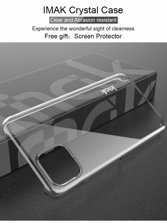 Пластиковий чохол IMAK Crystal для Google Pixel 4 - Transparent: фото 11 з 18