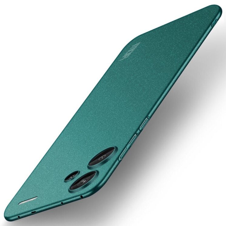 Пластиковий чохол MOFI Matte Series для Xiaomi Redmi Note 13 Pro+ - Green: фото 1 з 9