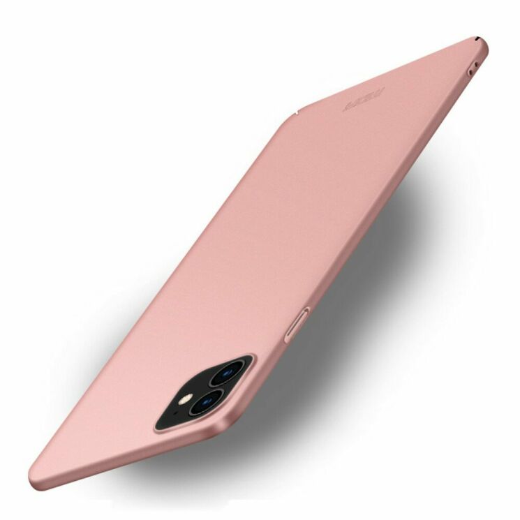Пластиковий чохол MOFI Slim Shield для Apple iPhone 12 mini - Rose Gold: фото 1 з 11