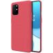 Пластиковый чехол NILLKIN Frosted Shield для OnePlus 8T - Red (258533R). Фото 1 из 18