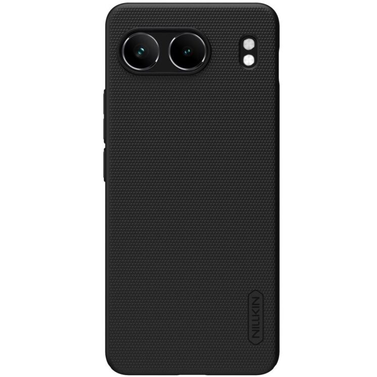 Пластиковый чехол NILLKIN Frosted Shield для OnePlus Nord 4 - Black: фото 1 из 20