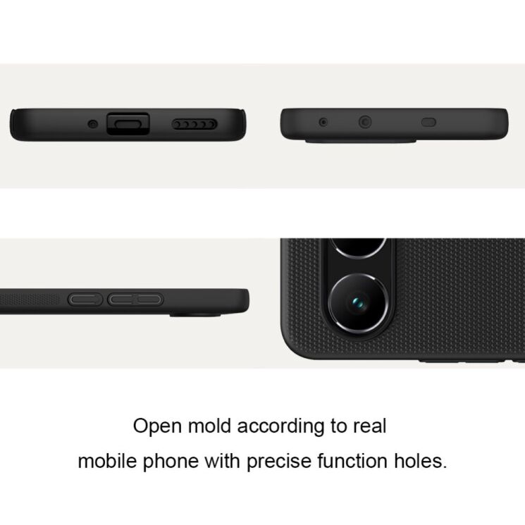 Пластиковый чехол NILLKIN Frosted Shield для OnePlus Nord 4 - Black: фото 11 из 20