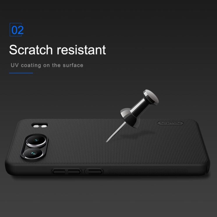 Пластиковый чехол NILLKIN Frosted Shield для OnePlus Nord 4 - Black: фото 14 из 20