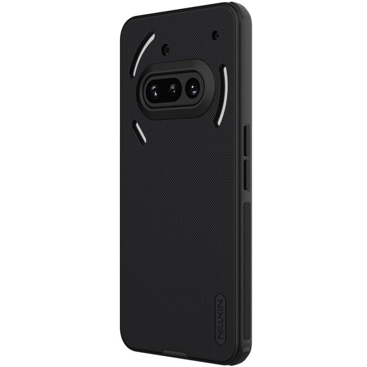 Пластиковый чехол NILLKIN Frosted Shield Pro Magnetic для Nothing Phone (3a) - Black: фото 2 из 20