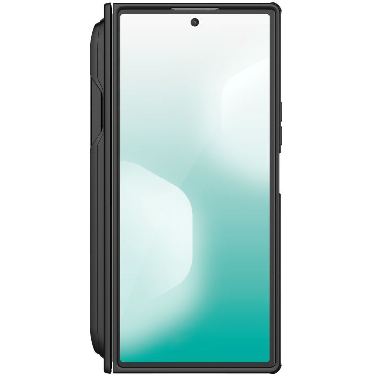 Пластиковий чохол NILLKIN Frosted Shield (S Pen) для Samsung Galaxy Fold 7 - Black: фото 5 з 18