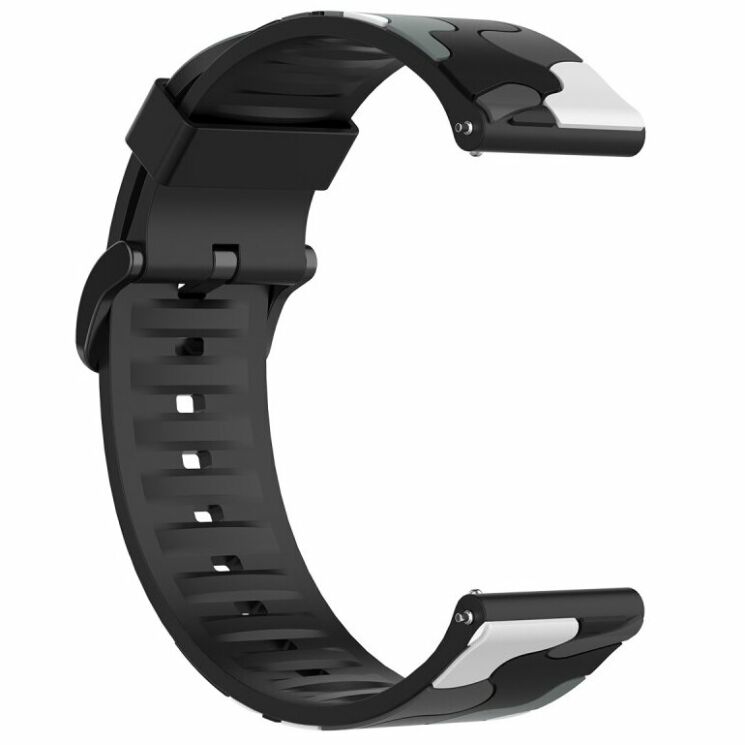 Ремешок Deexe Army Style для Samsung Galaxy Watch 3 (45mm) - Grey: фото 4 из 6