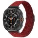 Ремешок Deexe Braided Strap для Samsung Galaxy Watch Ultra (47mm) - Black / Red (358016BR). Фото 2 из 7